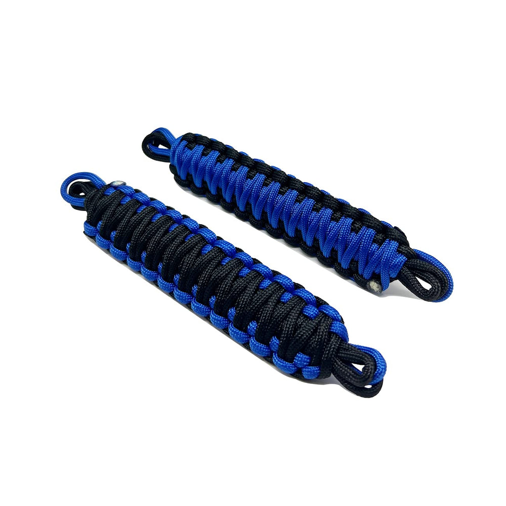 ROMASO black and blue color option adds rugged styling to Jeep interior.