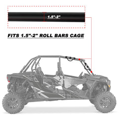 ROMASO upgraded three-strap design fixes securely during bumpy roads.