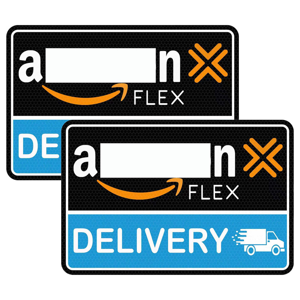 ROMINVIC Flex Driver magnets on car for clear daytime visibility.