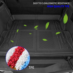 Rongtaod cargo mat for Bronco 4-door odorless material reduces odor buildup
