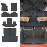 Rongtaod floor mats for Ford Explorer 6-seat configuration with full cabin coverage
