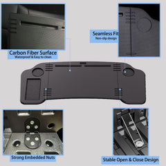 Ronsoile rounded edges protect passengers and interior from bumps.