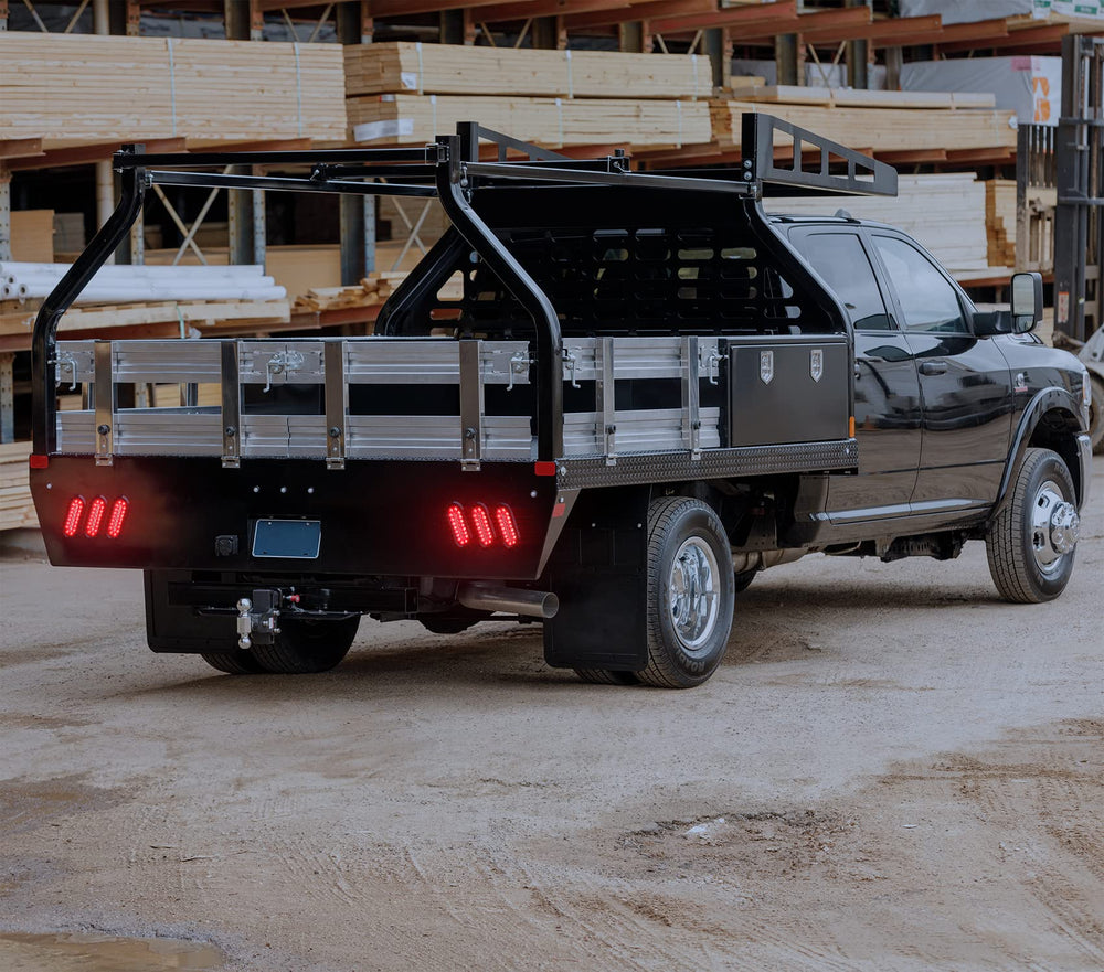 RONSTA 6-inch light with rugged gasket seals against dust and snow.