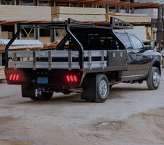 RONSTA 6-inch light with rugged gasket seals against dust and snow.