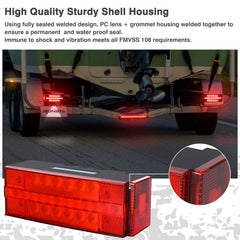 RONSTA IP68 waterproof trailer lights are submersible for harsh conditions.