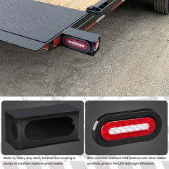 RONSTA 2-inch round LED side light enhances signaling.