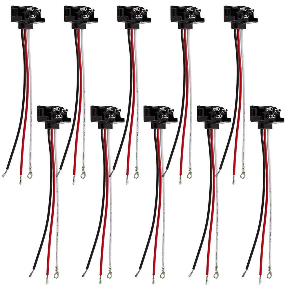 Ronybuy 3-prong trailer light pigtail for reliable truck and trailer wiring.