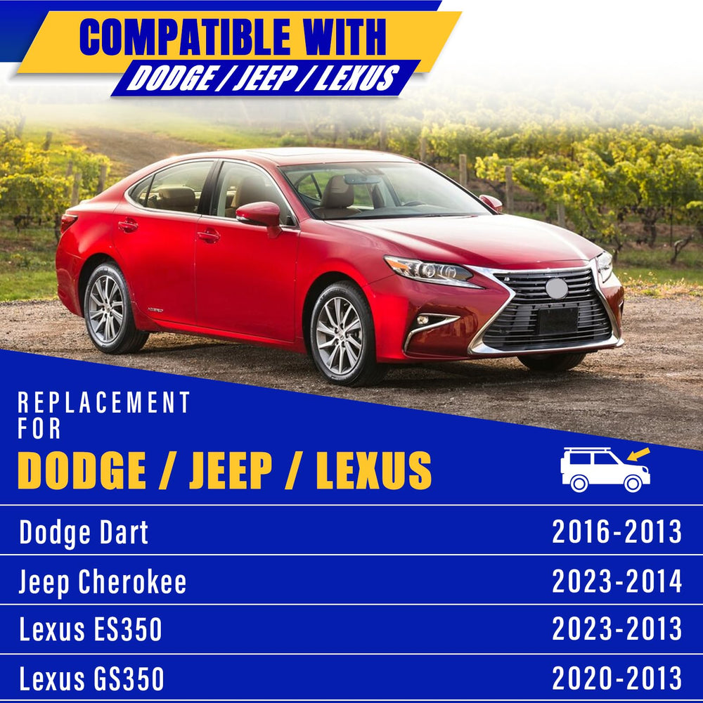 Rooppa 26-inch wiper blade for Lexus ES350 maintains clear windshield.