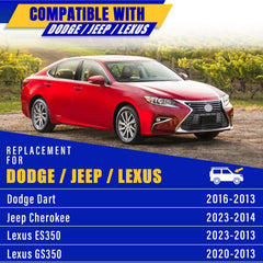 Rooppa 26-inch wiper blade for Lexus ES350 maintains clear windshield.
