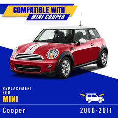 Rooppa 3-wipers easy-install design for plug-and-play on Mini Cooper