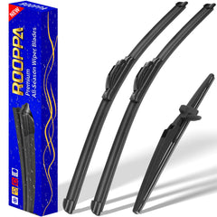 Rooppa 24-inch front wiper blade for Toyota 4Runner improves rain visibility