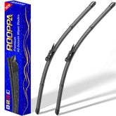 Rooppa BMW 3-Series wiper blades 24-19 set provide reliable daily visibility