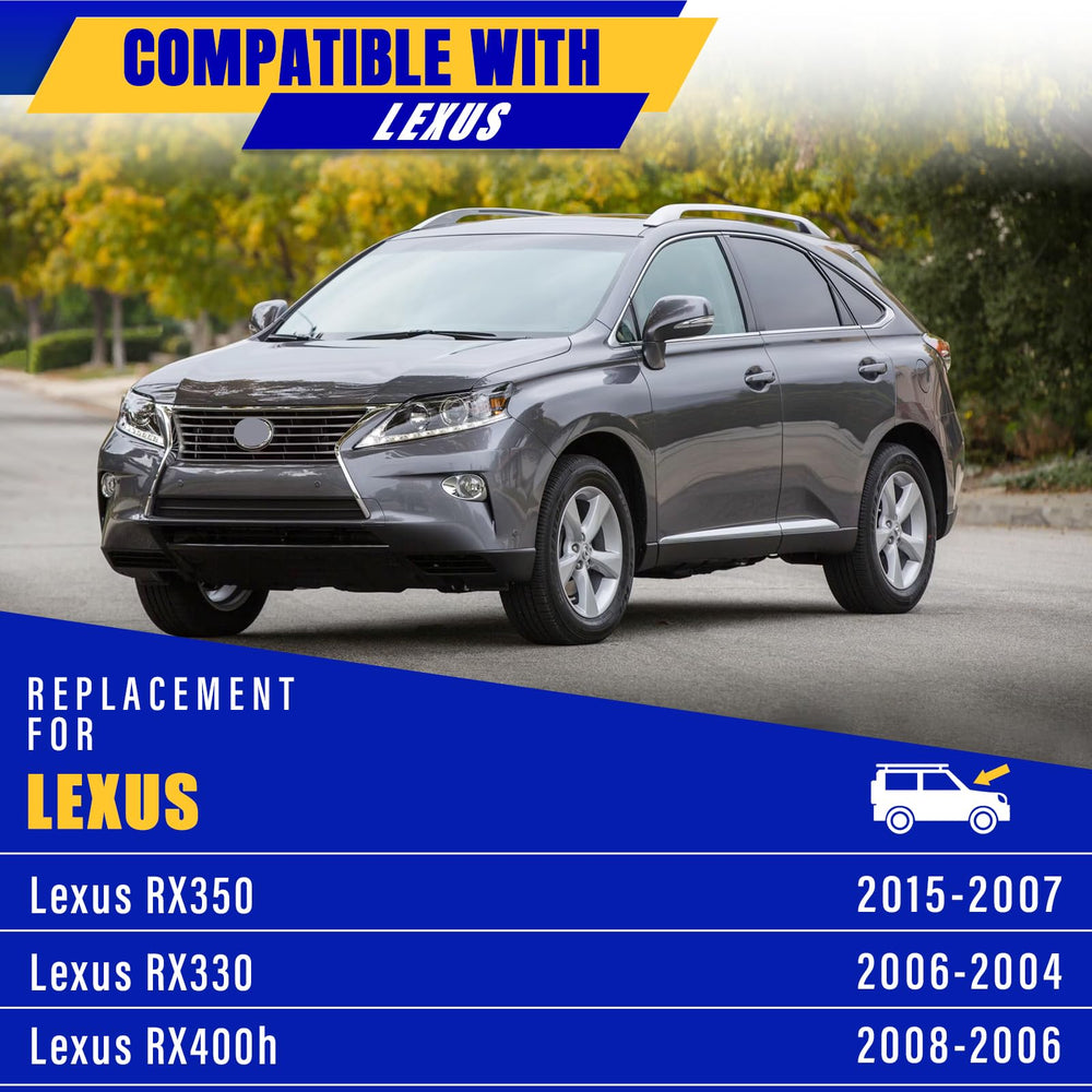 Rooppa easy-install plug-and-play wipers simplify replacement on Lexus RX.