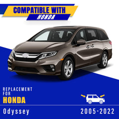 Rooppa Honda Odyssey wiper blades install quickly with plug-and-play design.