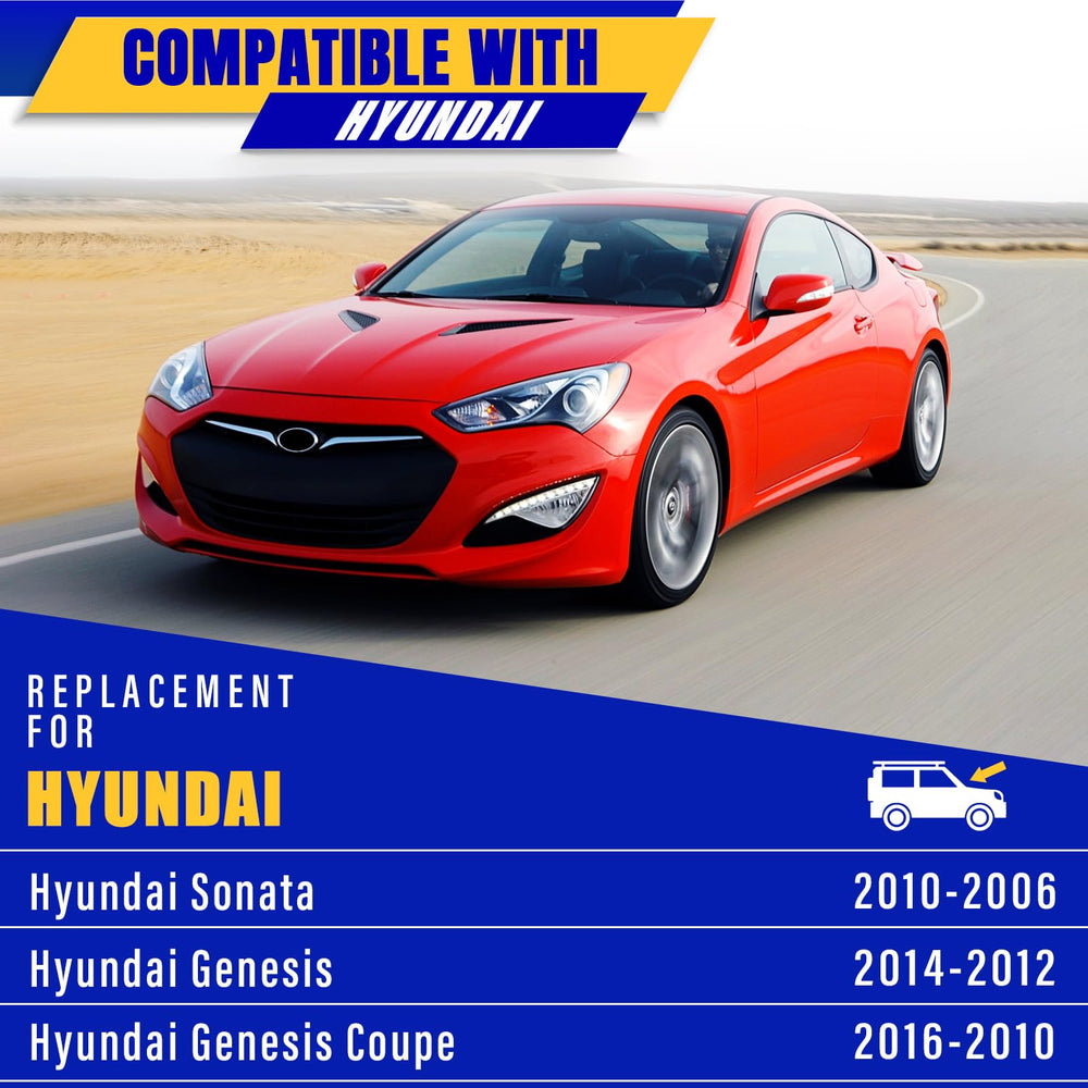 Rooppa wiper blades for Hyundai Genesis Coupe 2010 2016