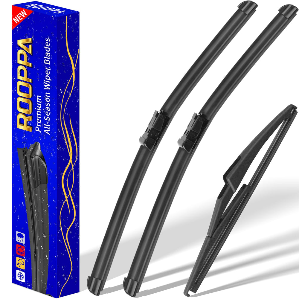 Rooppa Jeep Renegade wiper set with 22/20/11 blades for OEM replacement.