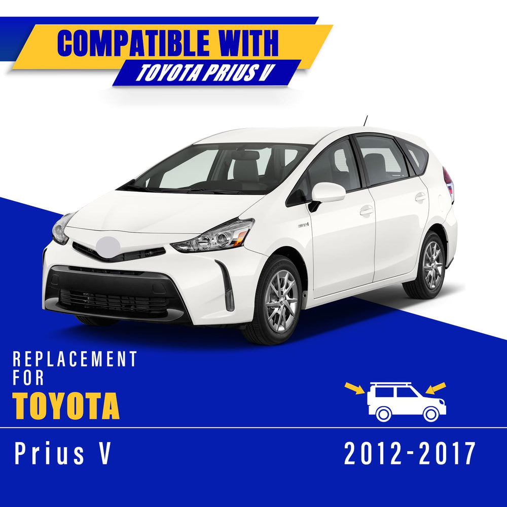 Rooppa Prius V compatibility check showing proper fit for 2012-2017 models.