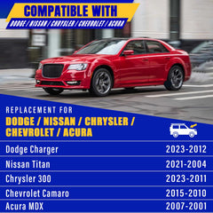 Rooppa wiper blades on Chevrolet Camaro front view ensure streak-free sweeps