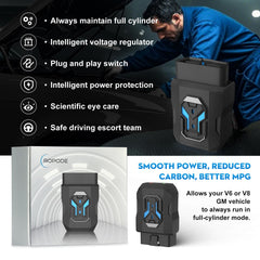 ROPODE AFM Disabler in use during driving for steady engine performance