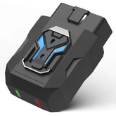 ROPODE AFM Disabler connected to OBD-II port for quick installation