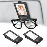 Rosaver 2in1 magnetic flap close-up showing secure sunglasses hold