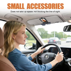 Rosaver universal car visor clip attached to a visor for wide compatibility