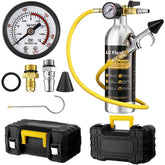 Rossesay AC Flush Kit empty can for controlled cleaning of car AC system