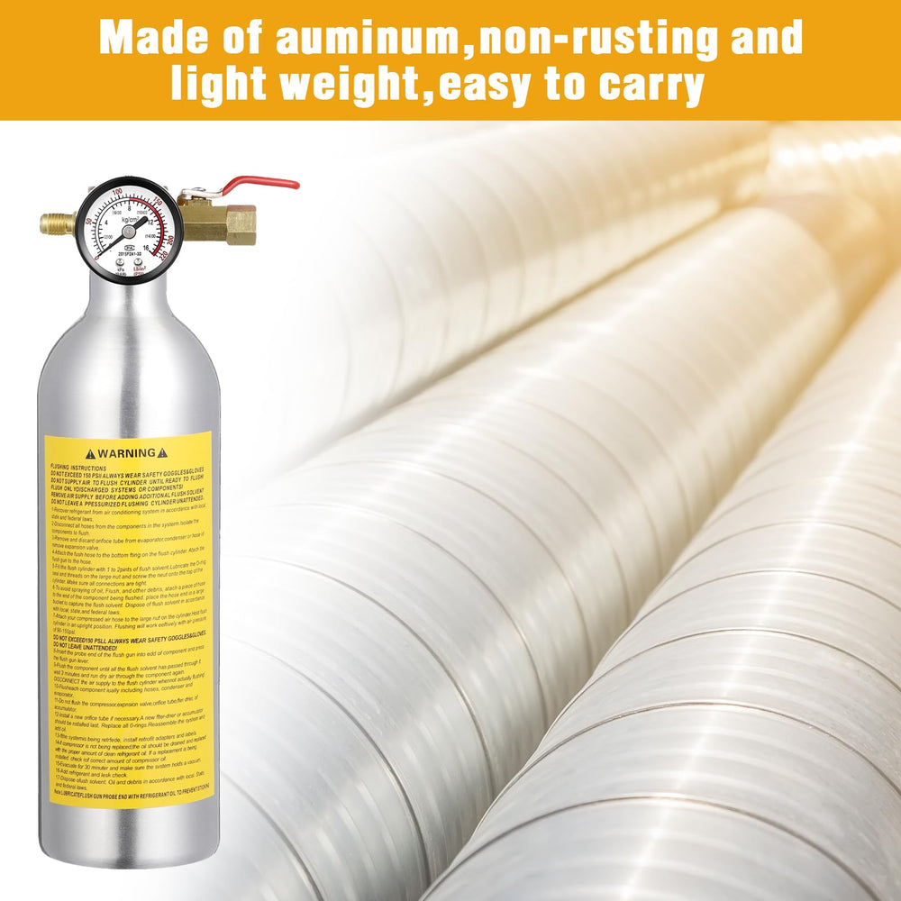 Rossesay AC Flush Kit O-rings ensure leak-free seals