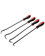 ROTATION 4 Piece heavy duty long hook set with full hook for hose and clamp access