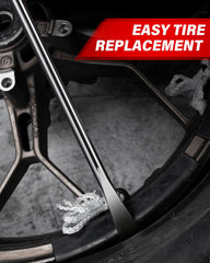 ROTATION spoon ends are designed to minimize rim scratching.