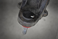 Rough Country ball joints polyurethane dust boot protects joints from debris.