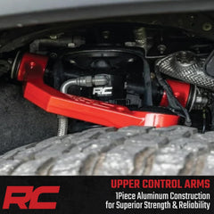 Rough Country forged upper control arm kit assembly view illustrating complete kit