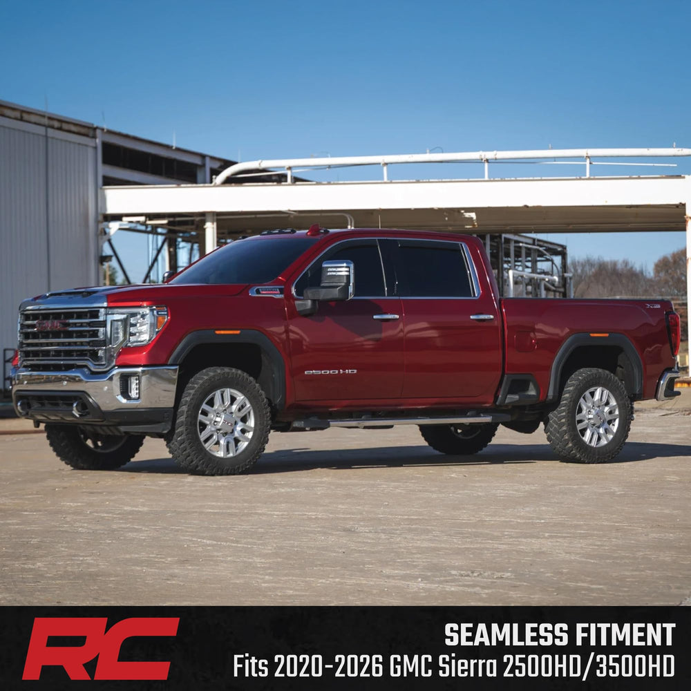 Rough Country tri-blend ABS construction close-up shows durable UV-protected material.