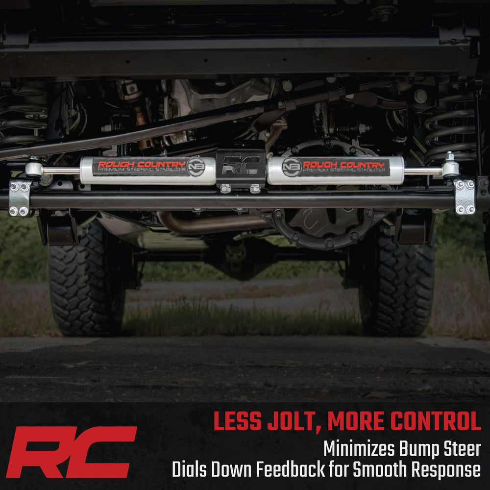 Rough Country N3 assembly highlighting simple upgrade steps.