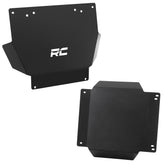 Rough Country skid plate front view shields Tacoma undercarriage on rugged trails