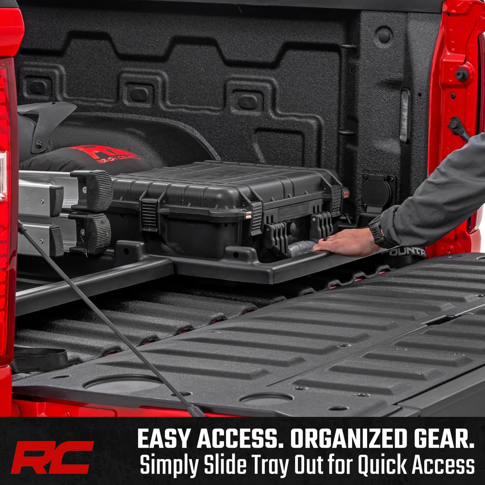 Rough Country UV protected polyethylene tray resists sun damage