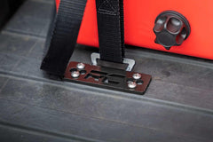 Rough Country dual-strap system ready to secure coolers on trails.