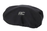 Rough Country Winch Cover with waterproof vinyl lining protecting the winch in all weather.