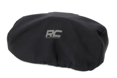 Rough Country Winch Cover with waterproof vinyl lining protecting the winch in all weather.