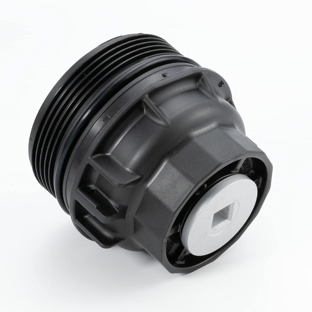 ROVIKE cap assembly closeup shows precise fit and durable construction.