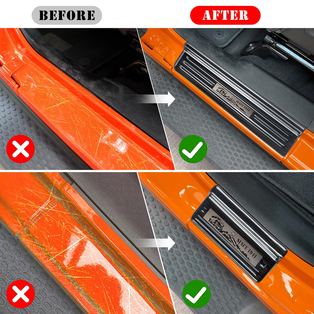 Rowa door sill guard Gladiator edge—durable protection against wear.