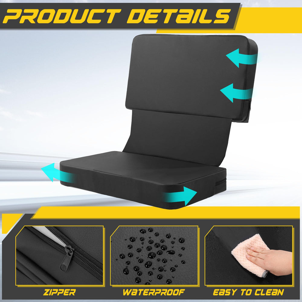 ROYALAY Go Kart Seat backrest 27x15x3in supporting shorter drivers