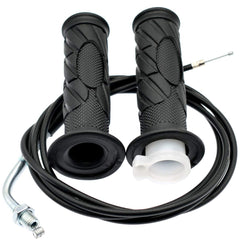 Royitay 75 inch throttle cable shown extended for flexible routing.