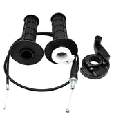 Royitay twist throttle assembly on a dirt bike, improving throttle control on 7/8 inch bars.
