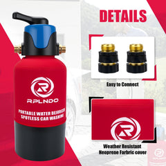 Rplndo versatile unit supports cars, motorcycles, bikes, and more with purified water
