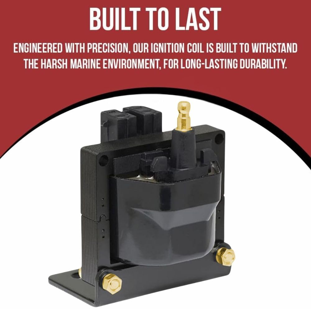 RPS ignition coil compatible with MerCruiser and Volvo Penta engines.