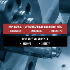 RPS V8 cap screw set close-up for secure, vibration-resistant mounting.