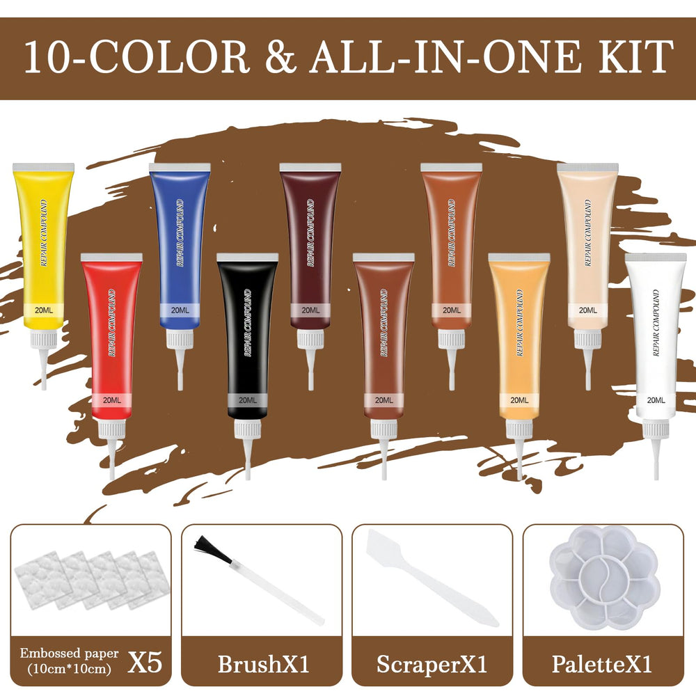 RQB color match diagram helps pick the right shade for seamless repair.