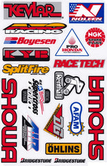 R and R Imports toolbox decals perfect for garage organization with race-inspired visuals.