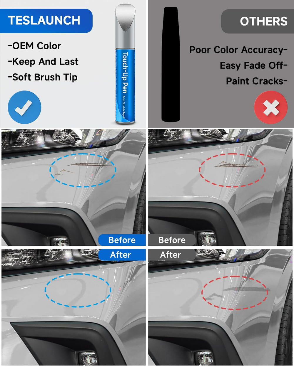 RSACET NH-830M lunar silver application tube enables quick, neat touch-ups.